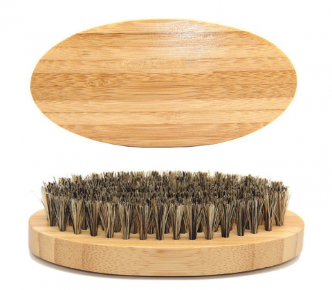 Horse Hair Wooden Cleaning Brush