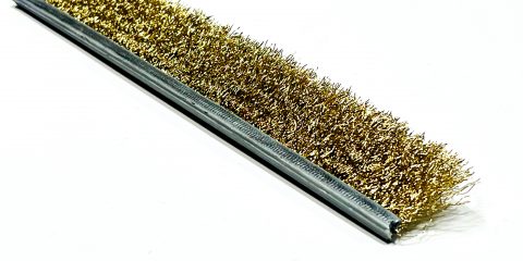 Brass Wire Strip Brush