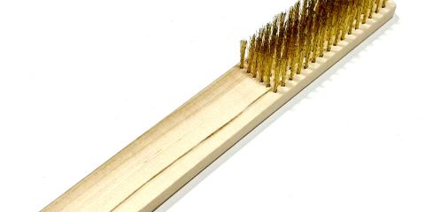 Wooden Brass Wire Brush