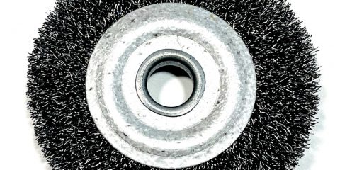 Metal wire wheel brush